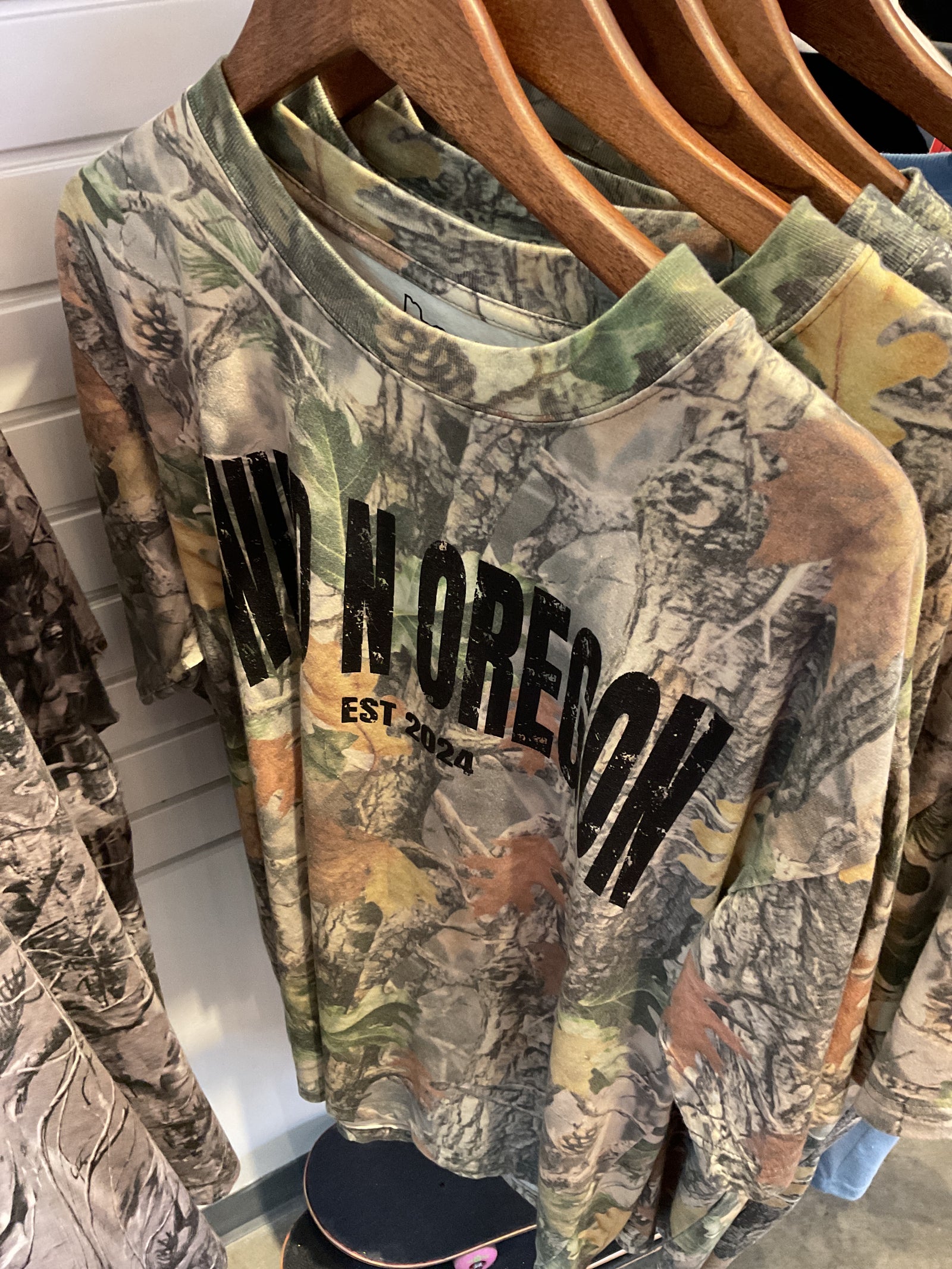 Green camo tshirt