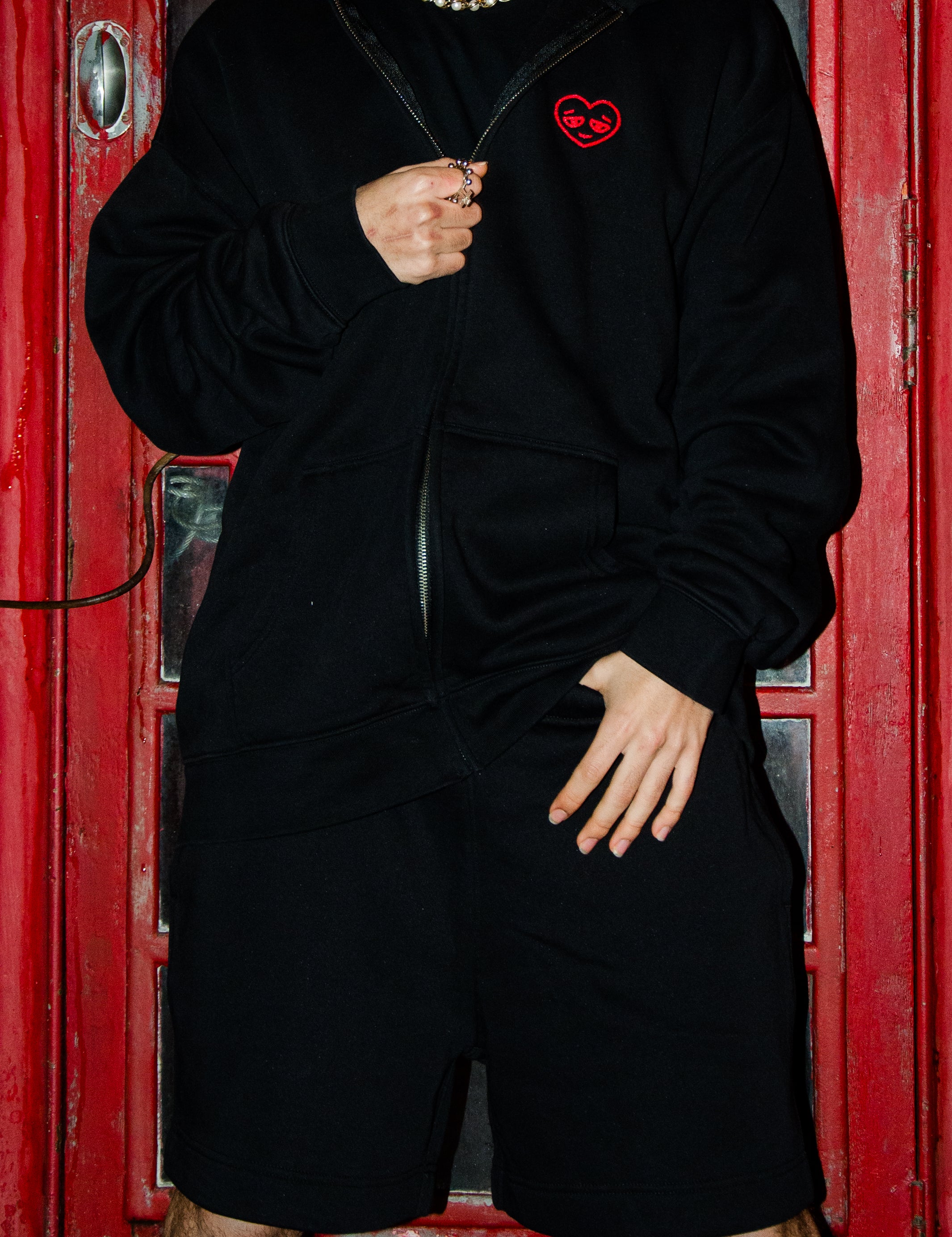 Danny is 5'5 wearing a medium