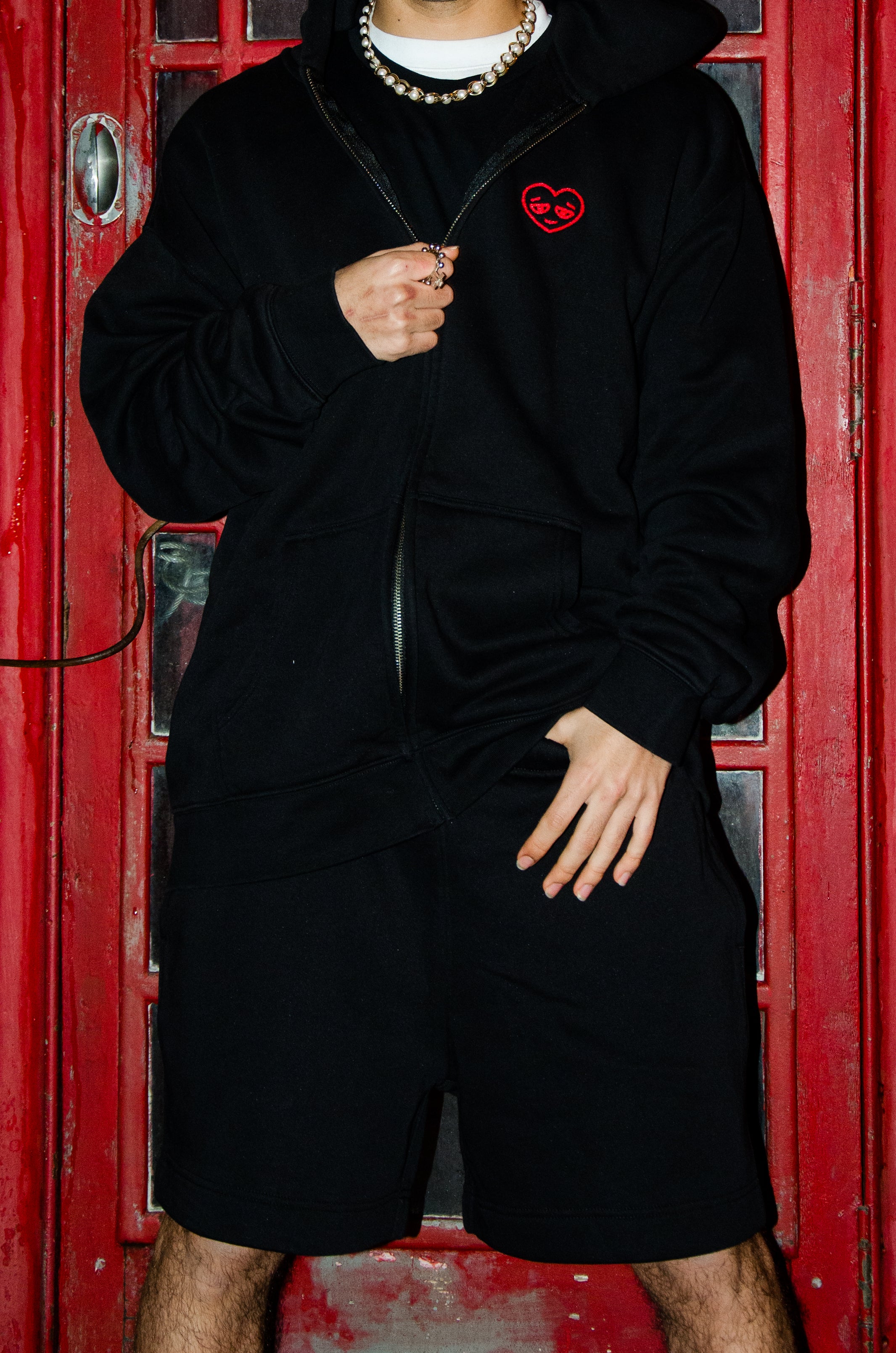 Danny is 5'5 wearing a medium