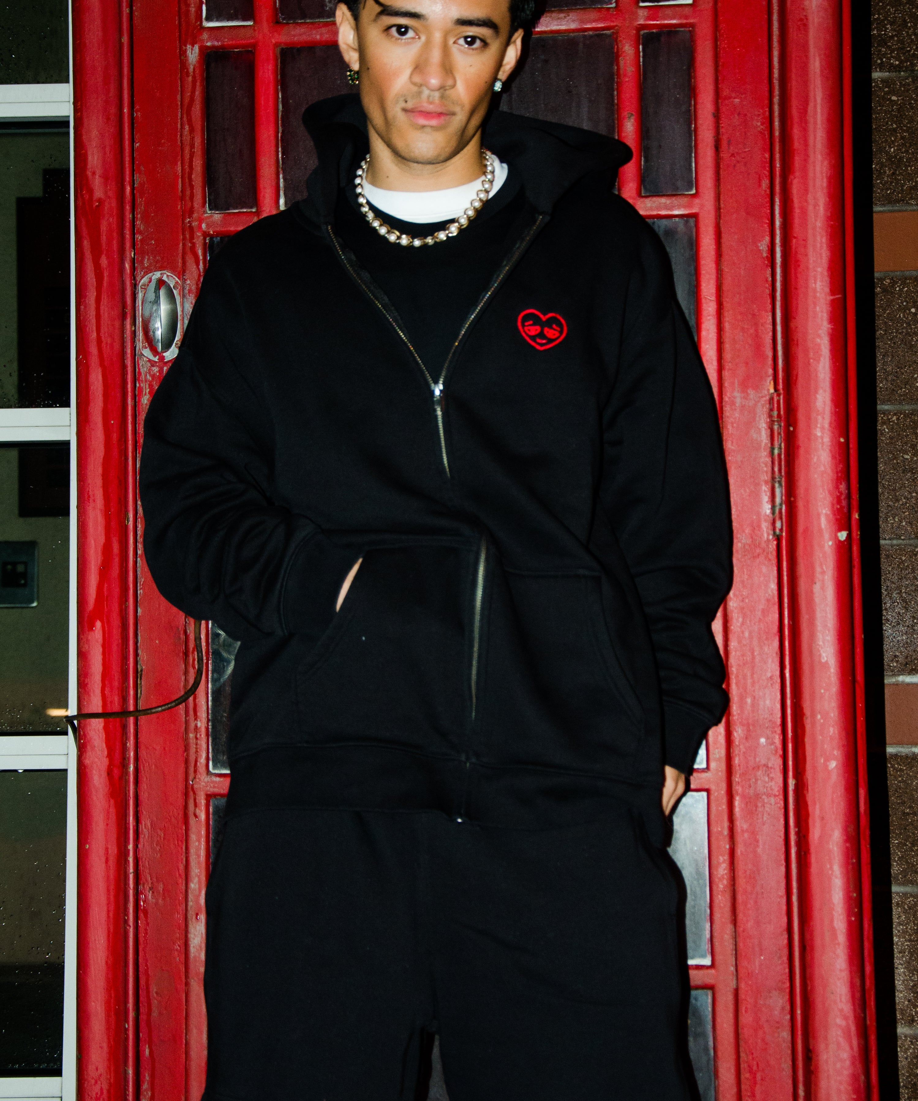 Danny is 5'5 wearing medium