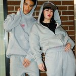 Danny(left) is 5'5 wearing medium and Shay(left) is 5'1 wearing small