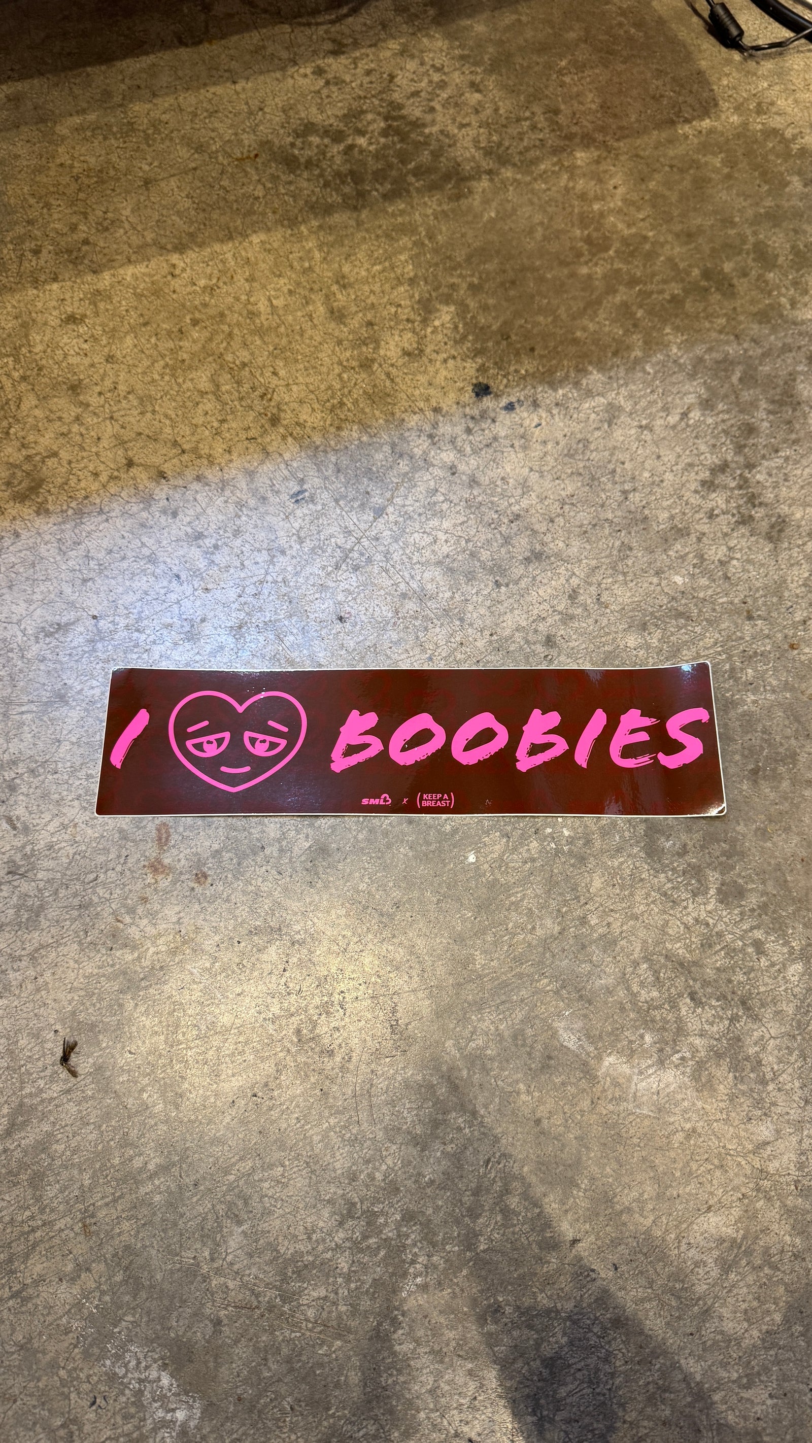 i love boobies bumper sticker