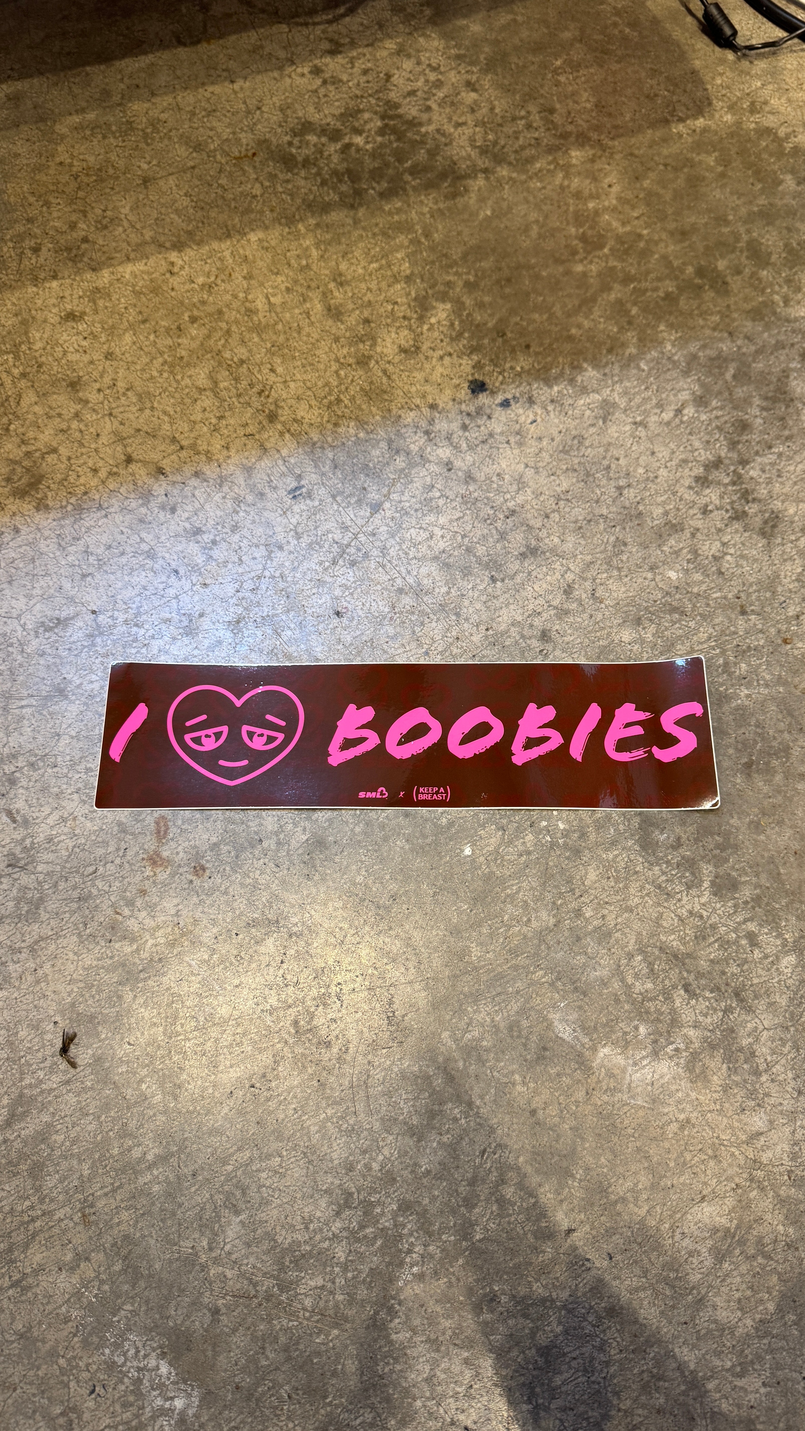 i love boobies bumper sticker