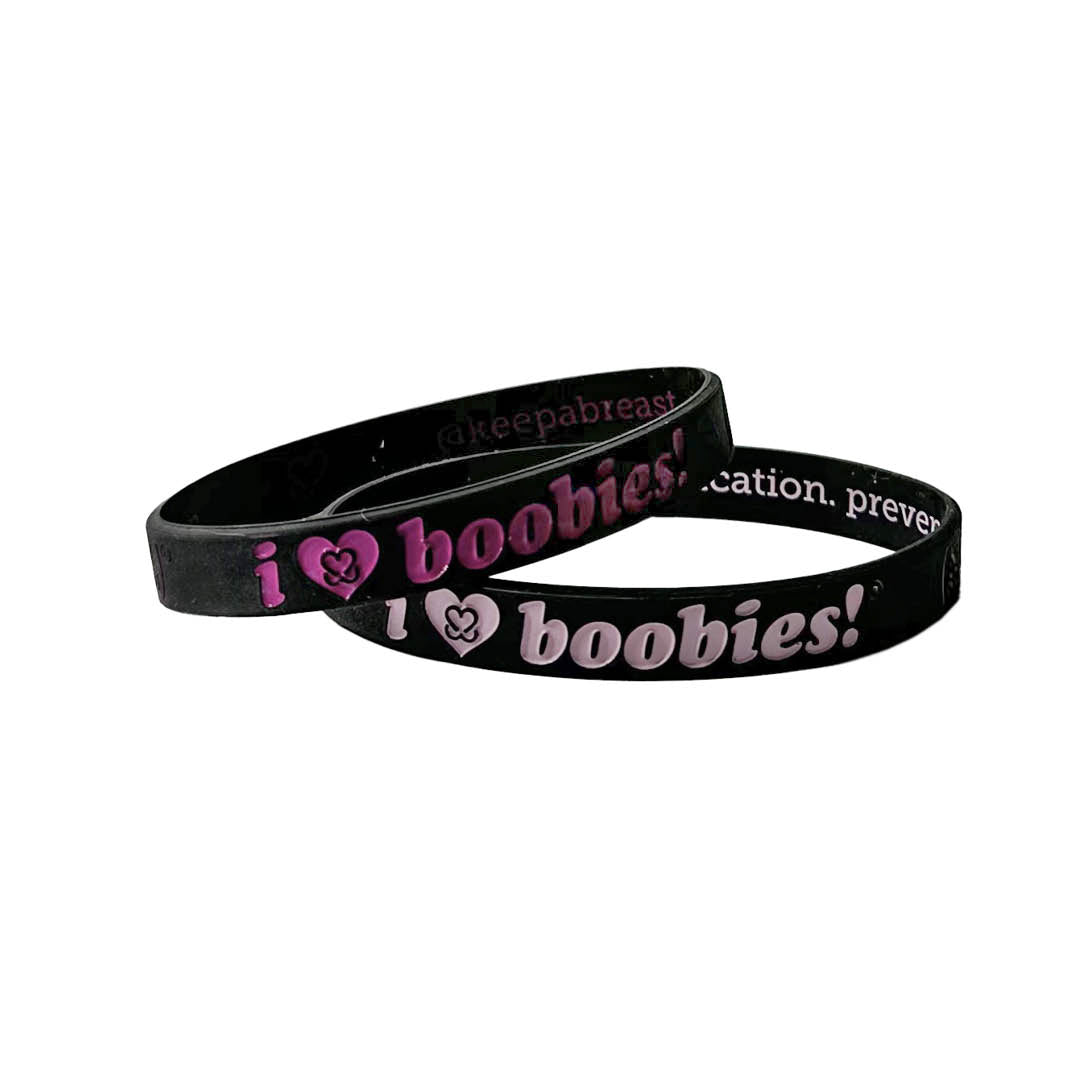 i love boobies! Mini Gothic Bracelet Pack