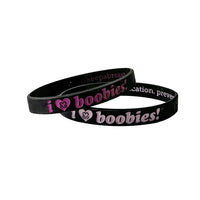 i love boobies! Mini Gothic Bracelet Pack