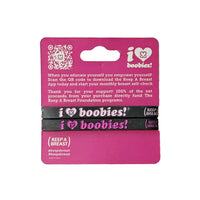 i love boobies! Mini Gothic Bracelet Pack