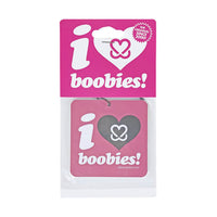 i love boobies! Air Freshener - Pink