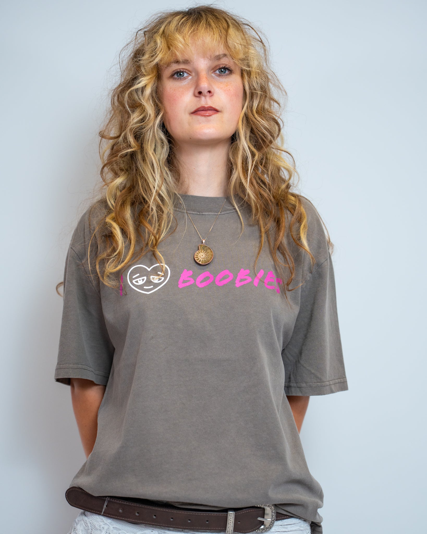 i love boobies tee