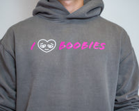 i love boobies hoodie