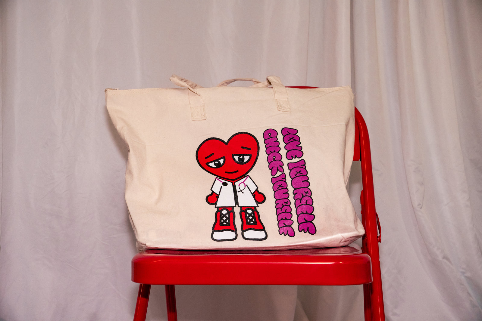 Love Yourself Check Yourself Tote