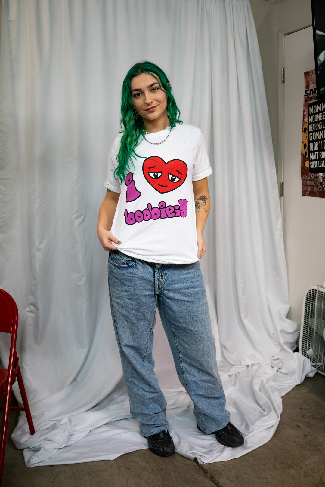 I Love Boobies Tee