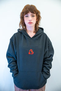 Black Basic Hoodie
